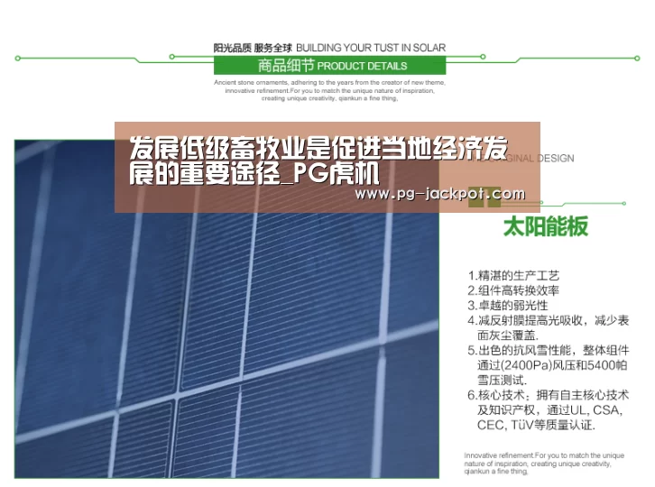 发展低级畜牧业是促进当地经济发展的重要途径_PG虎机(图4) PG电子